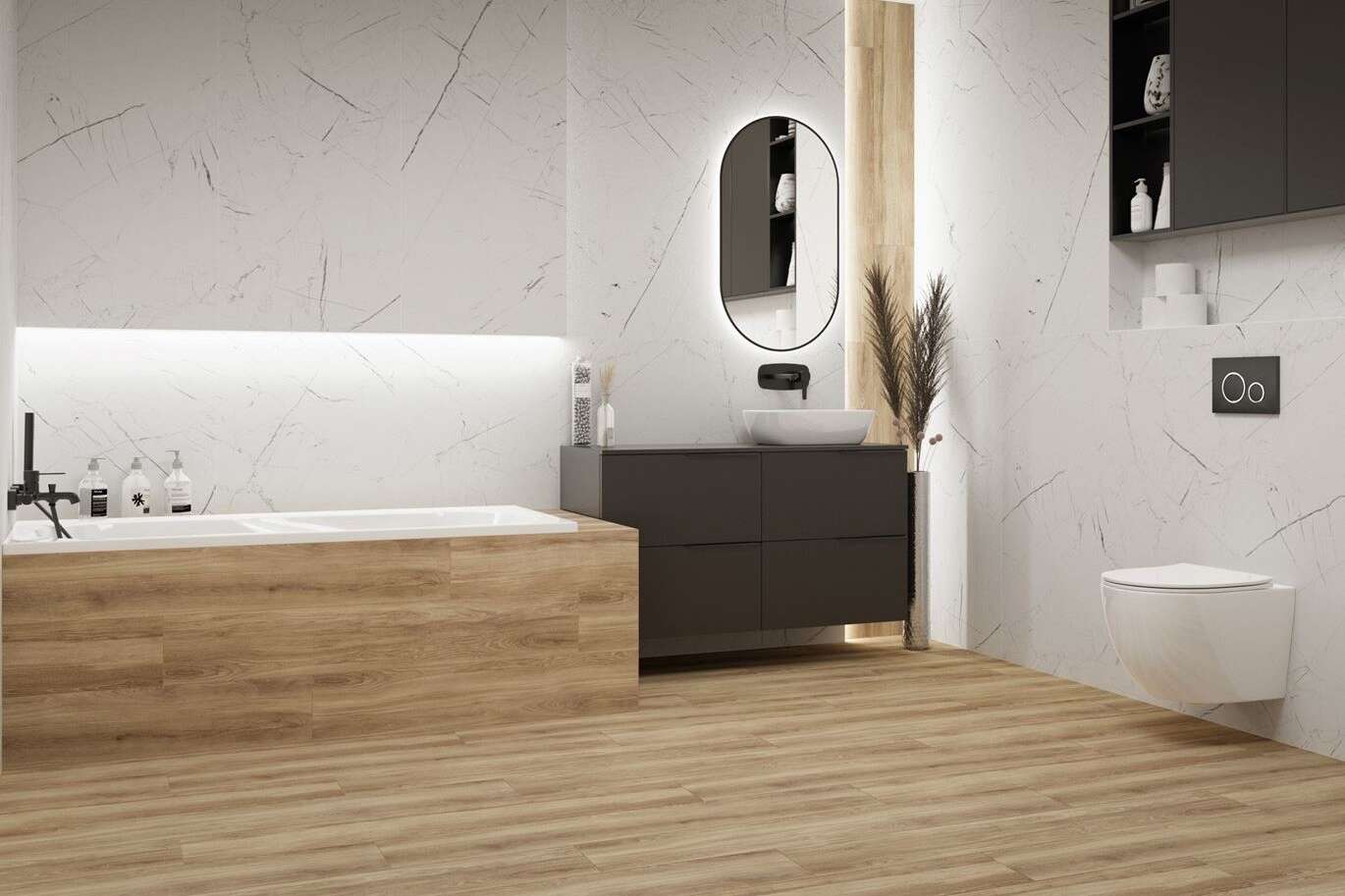 Alami Beige 8x48 Matte Wood Look Porcelain Tile