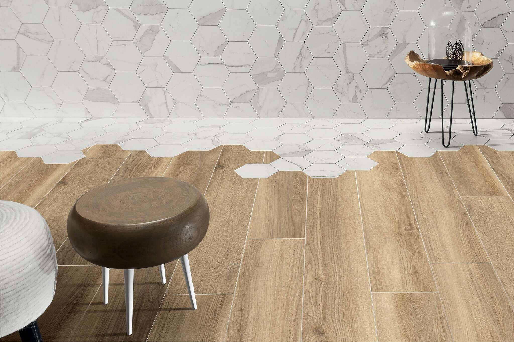 Alami Beige 8x48 Matte Wood Look Porcelain Tile