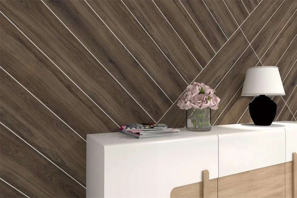 Alami Brown 8x48 Matte Wood Look Porcelain Tile