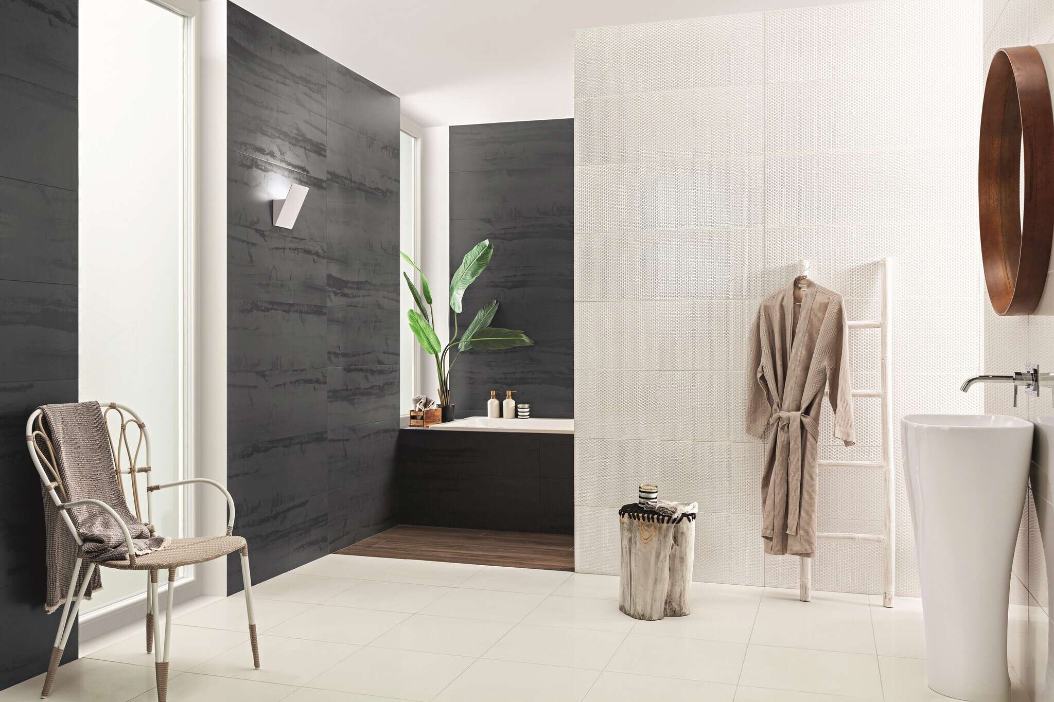 Alami Brown 9x72 Matte Wood Look Porcelain Tile