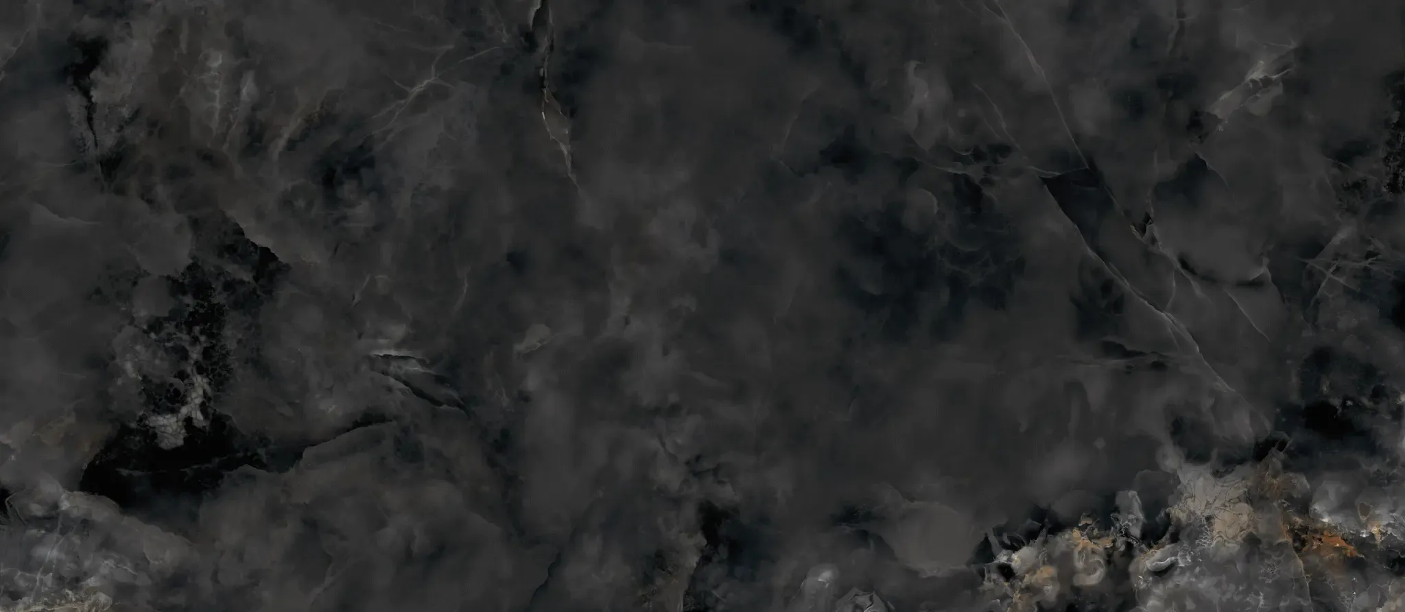 Aquamarine Black 48x108 Polished Porcelain Tile