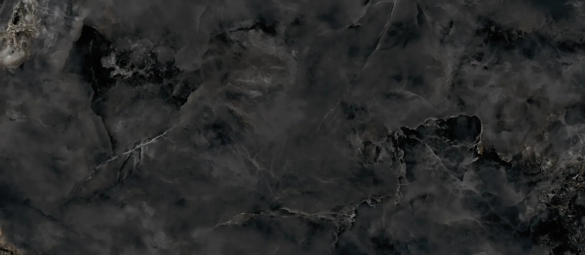 Aquamarine Black 48x108 Polished Porcelain Tile