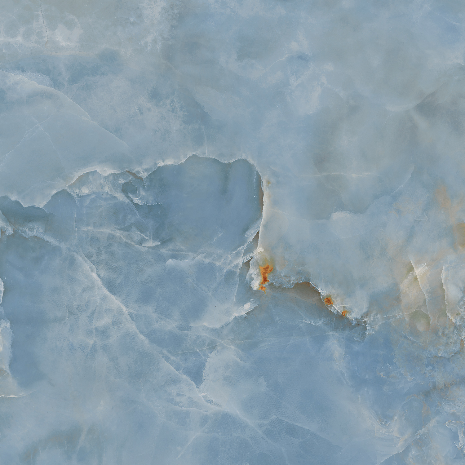 Aquamarine Blue 24x24 Polished Porcelain Tile