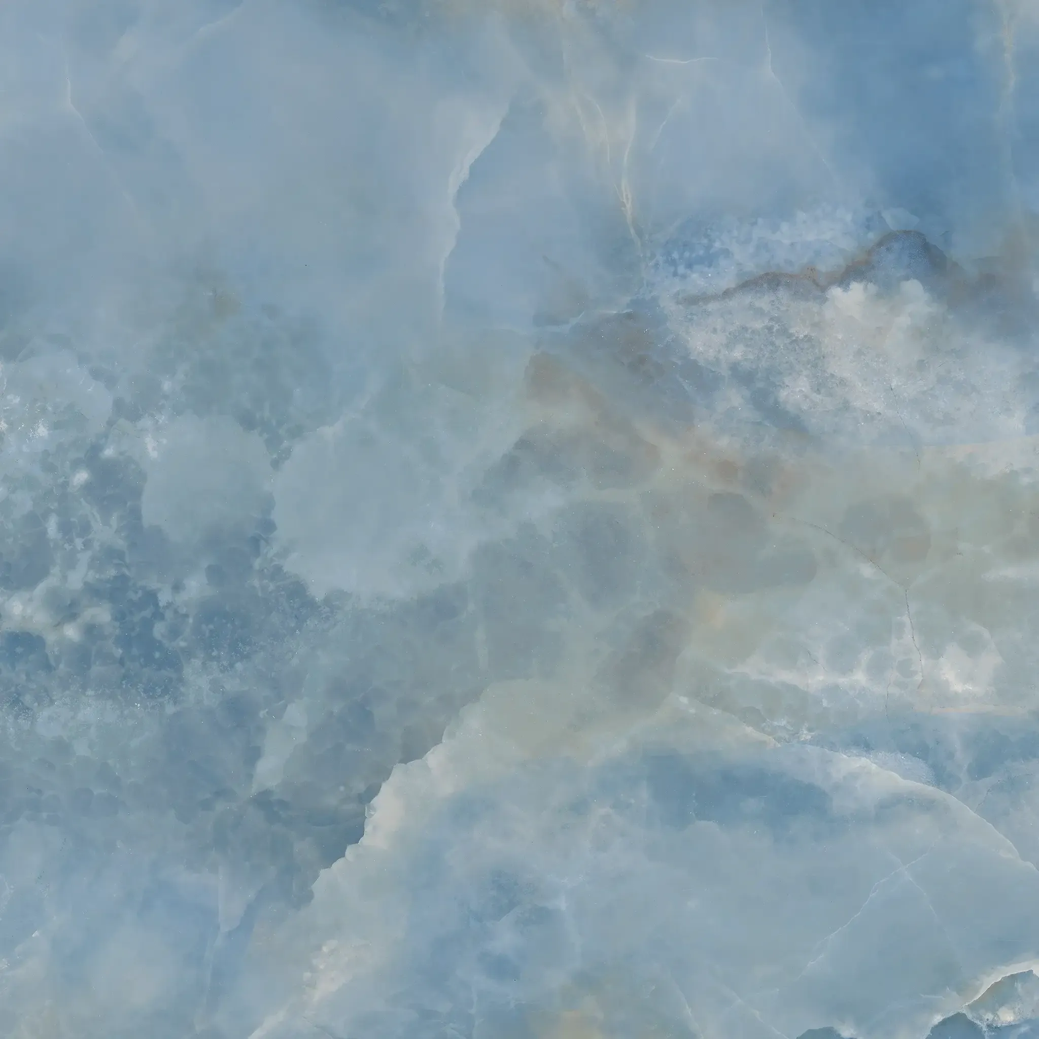 Aquamarine Blue 24x24 Polished Porcelain Tile