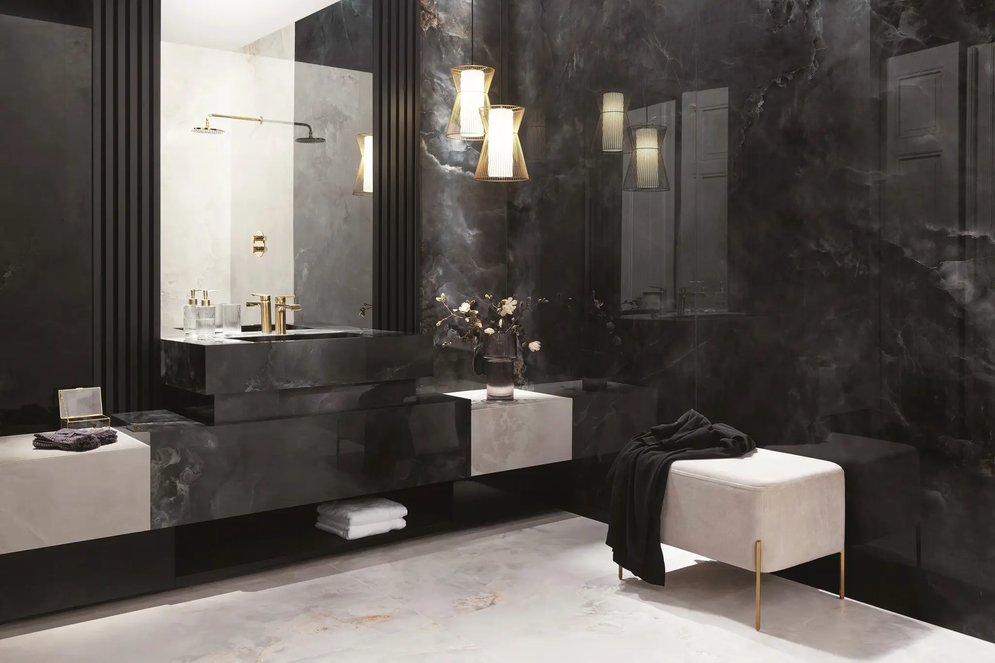 Aquamarine Gray 24x48 Matte Porcelain Tile