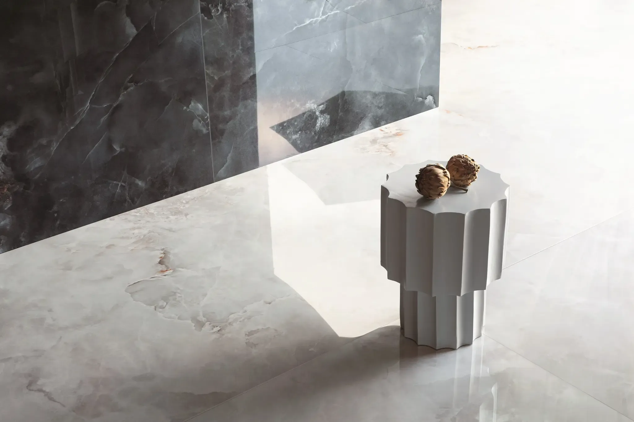 Aquamarine Gray 24x48 Matte Porcelain Tile