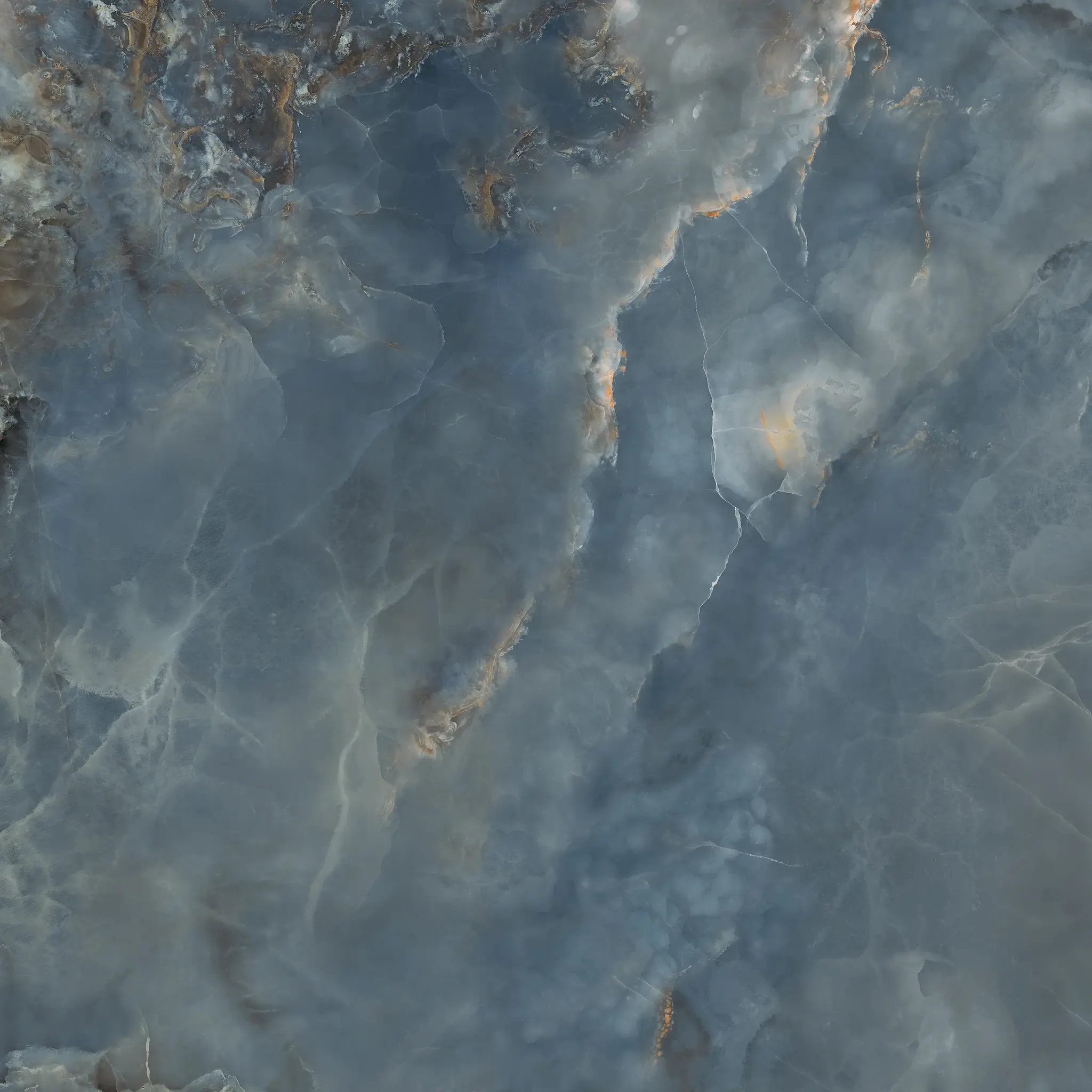 Aquamarine Navy 32x32 Polished Porcelain Tile