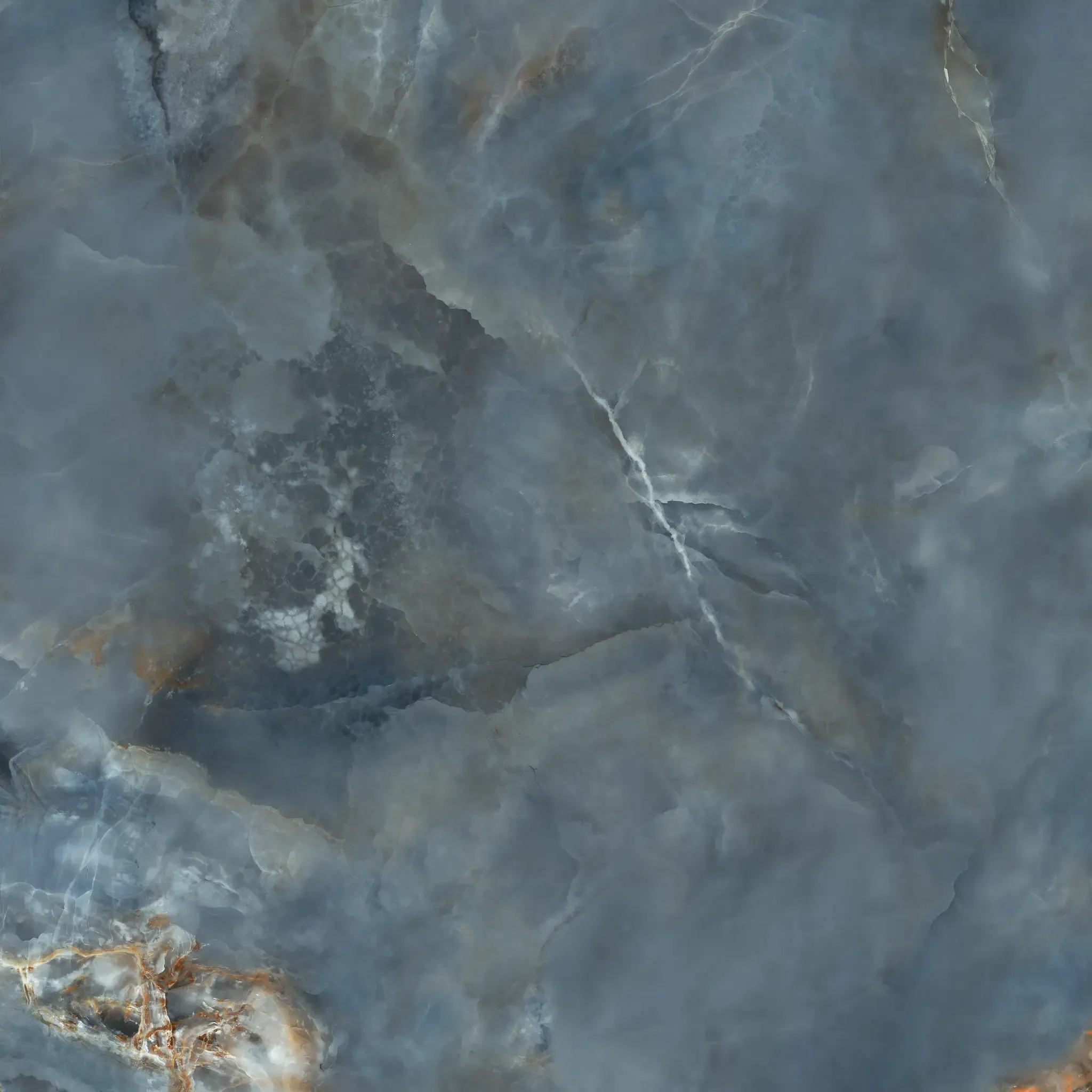 Aquamarine Navy 48x48 Polished Porcelain Tile