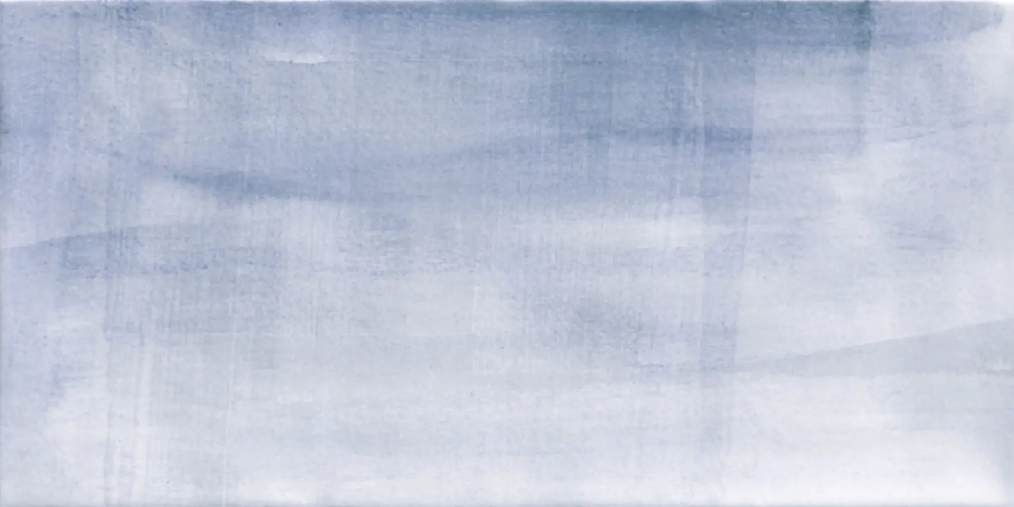 Aquarelle Blue 6x12 Glossy Ceramic Wall Tile