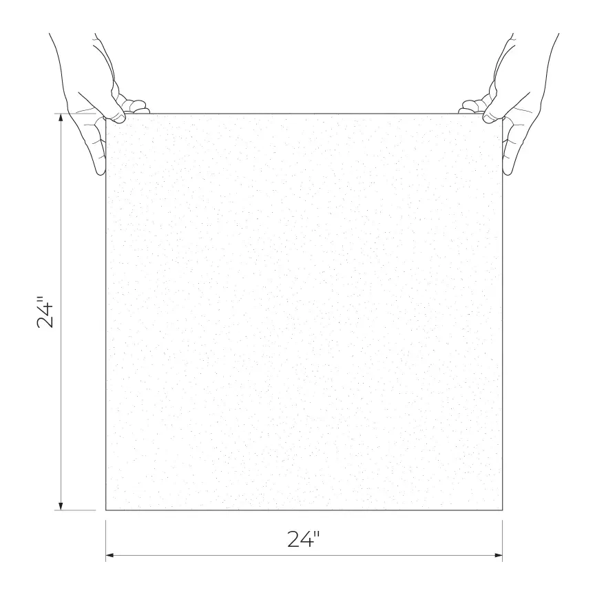Arke White 24x24 Sugar Lappato Porcelain Tile