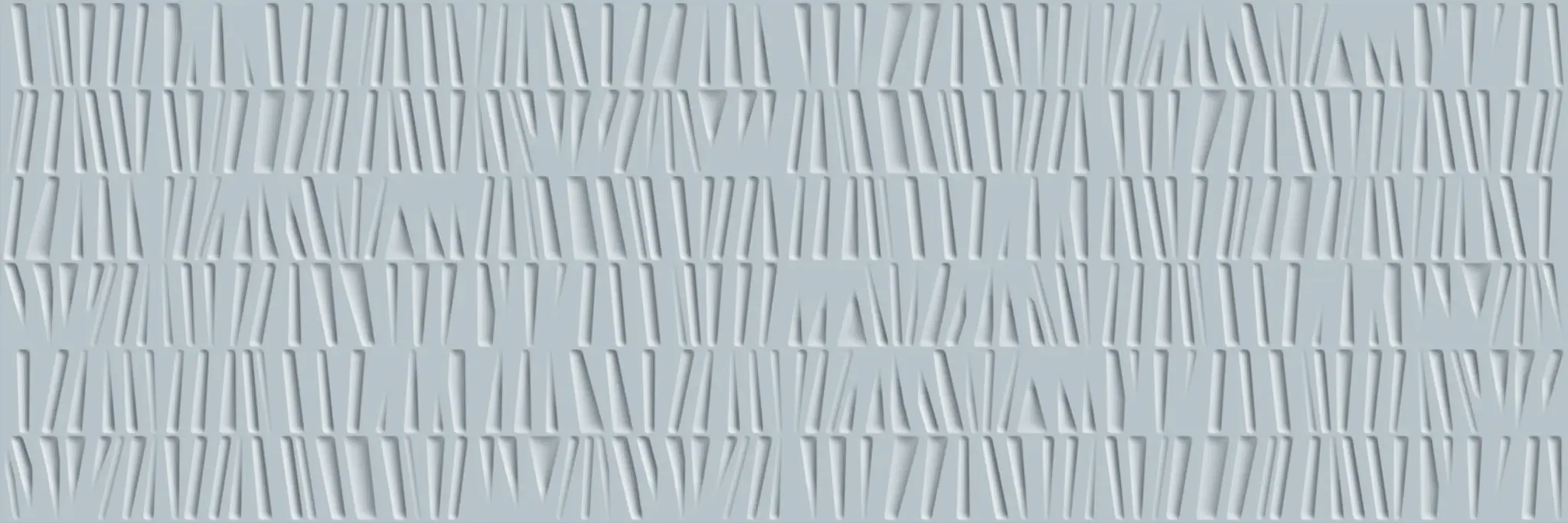 Aurora Blue 12x36 Glossy Ceramic Structure Wall Tile