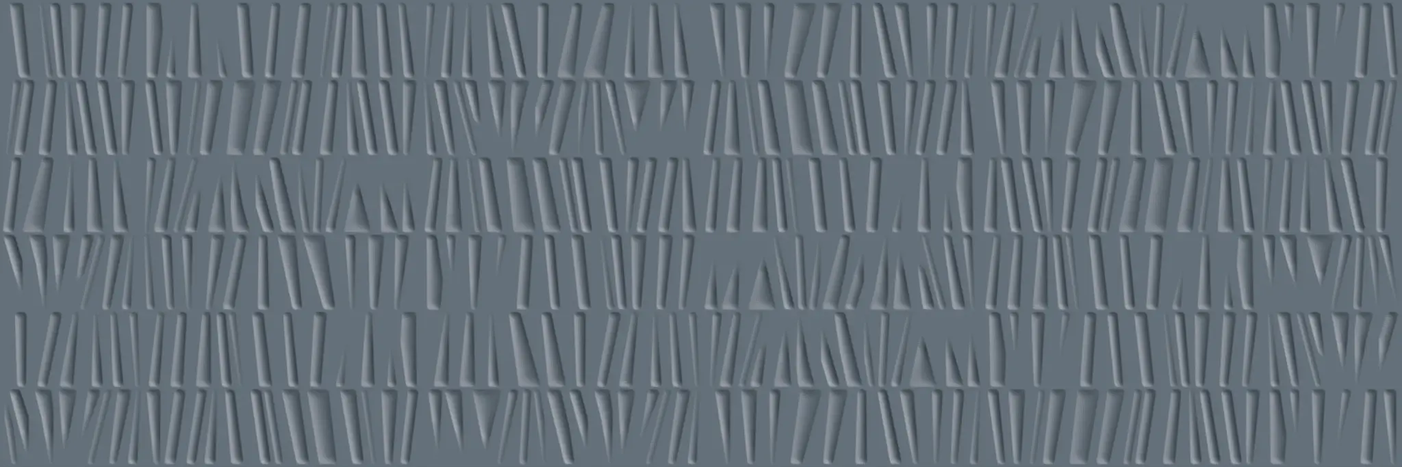 Aurora Navy 12x36 Glossy Ceramic Structure Wall Tile