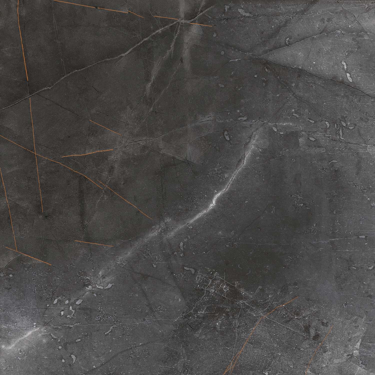 Blackwall Black 24x24 Lappato Porcelain Tile