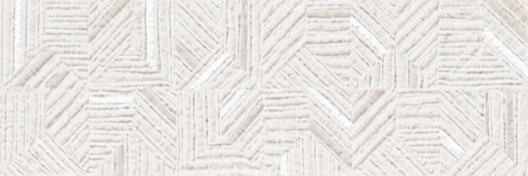 Bloom Linen White 12x36 Matte Structure 1 Ceramic Wall Tile