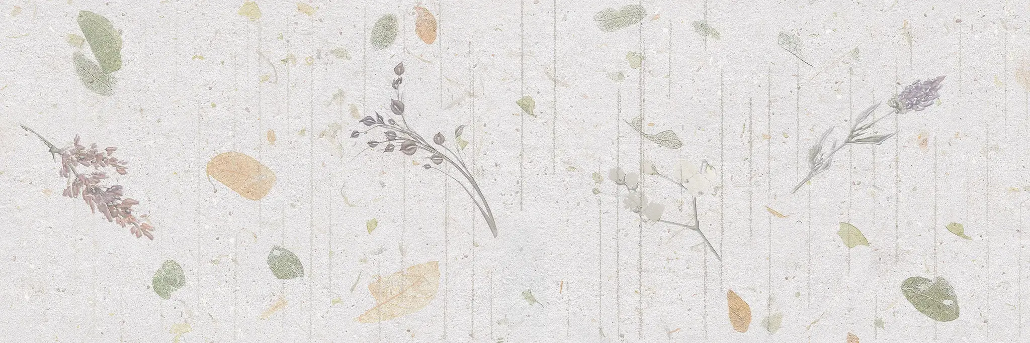 Bloom Sample - Bloom Linen White 24x36 Semi - Matte Structure Wall Décor Tile - Set of 2