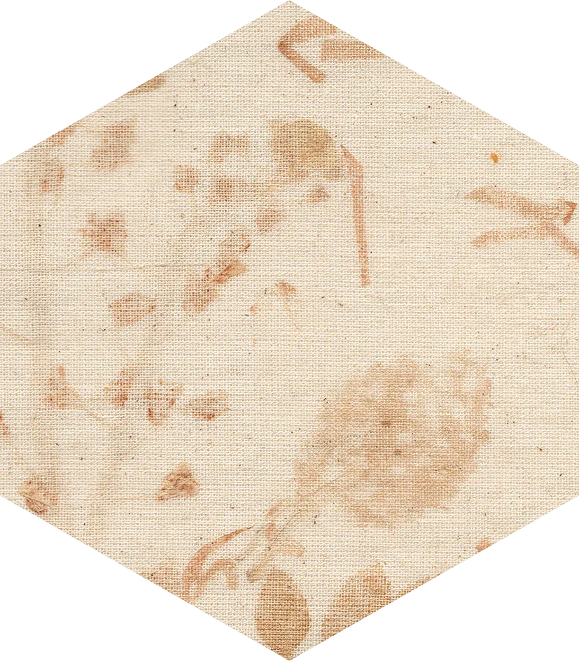 Bloom Sample - Bloom Multicolor 5x6 Semi - Matte Hexagon Ceramic Wall Tile