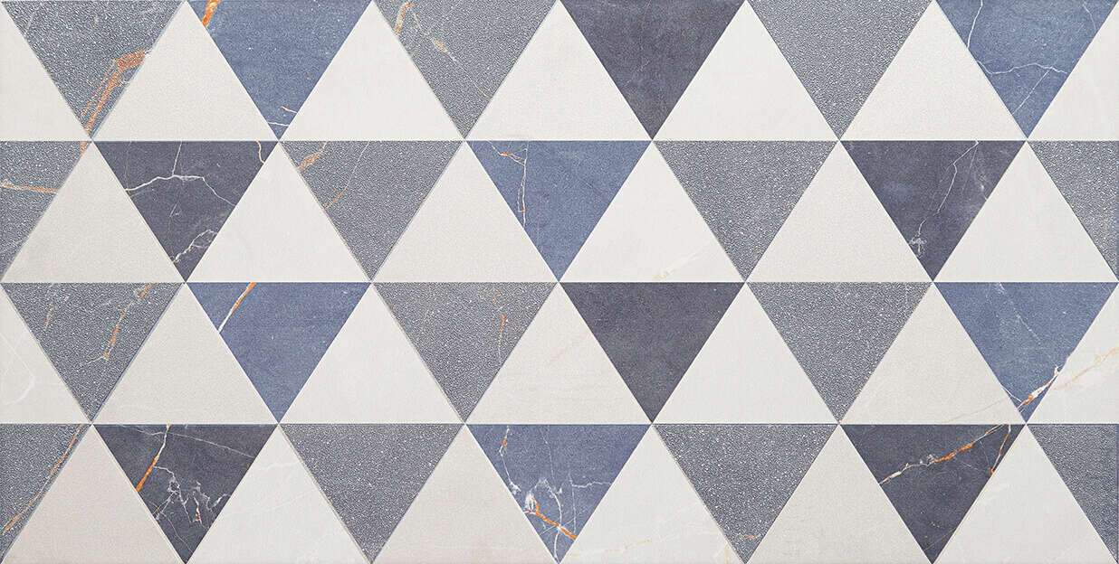 Chic Stone Sample - Chic Stone Mix 12x24 Geo Semi-Matte Ceramic Wall Décor Tile