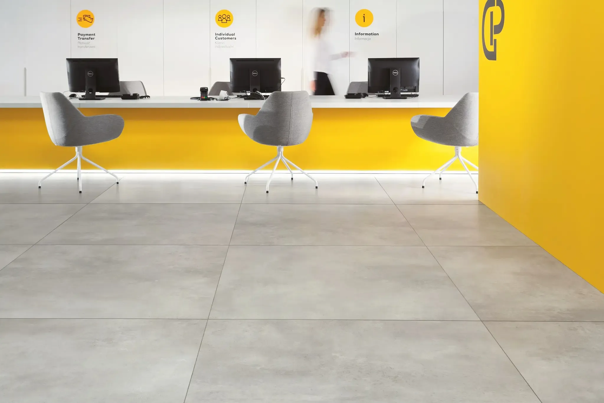 Epoxy Gray 24x24 Matte Concrete Look Porcelain Tile