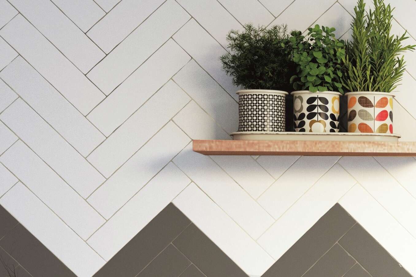 Ezmo White 3x12 Matte Ceramic Structure Subway Wall Tile