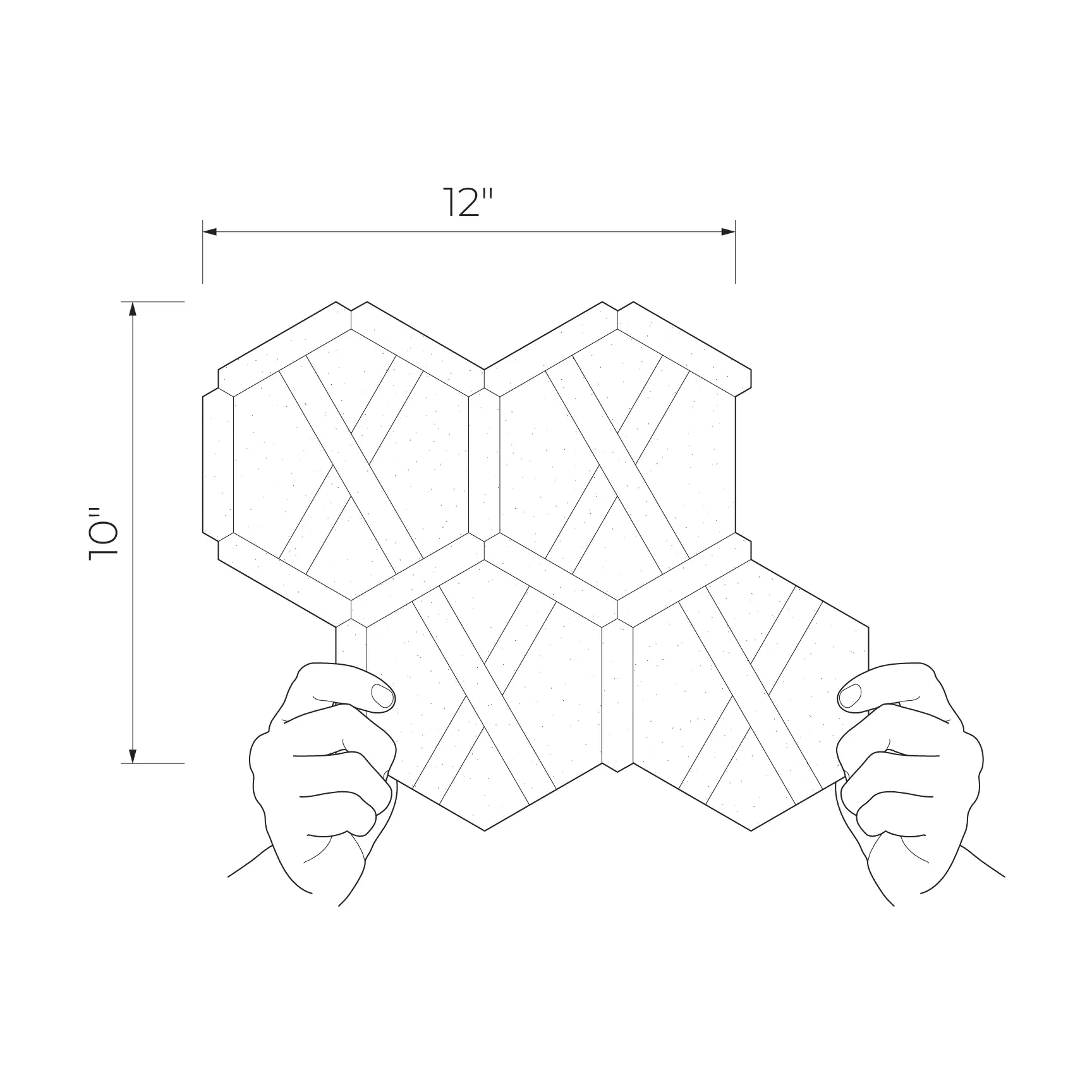 Boho Fashion 1 Porcelain mosaic