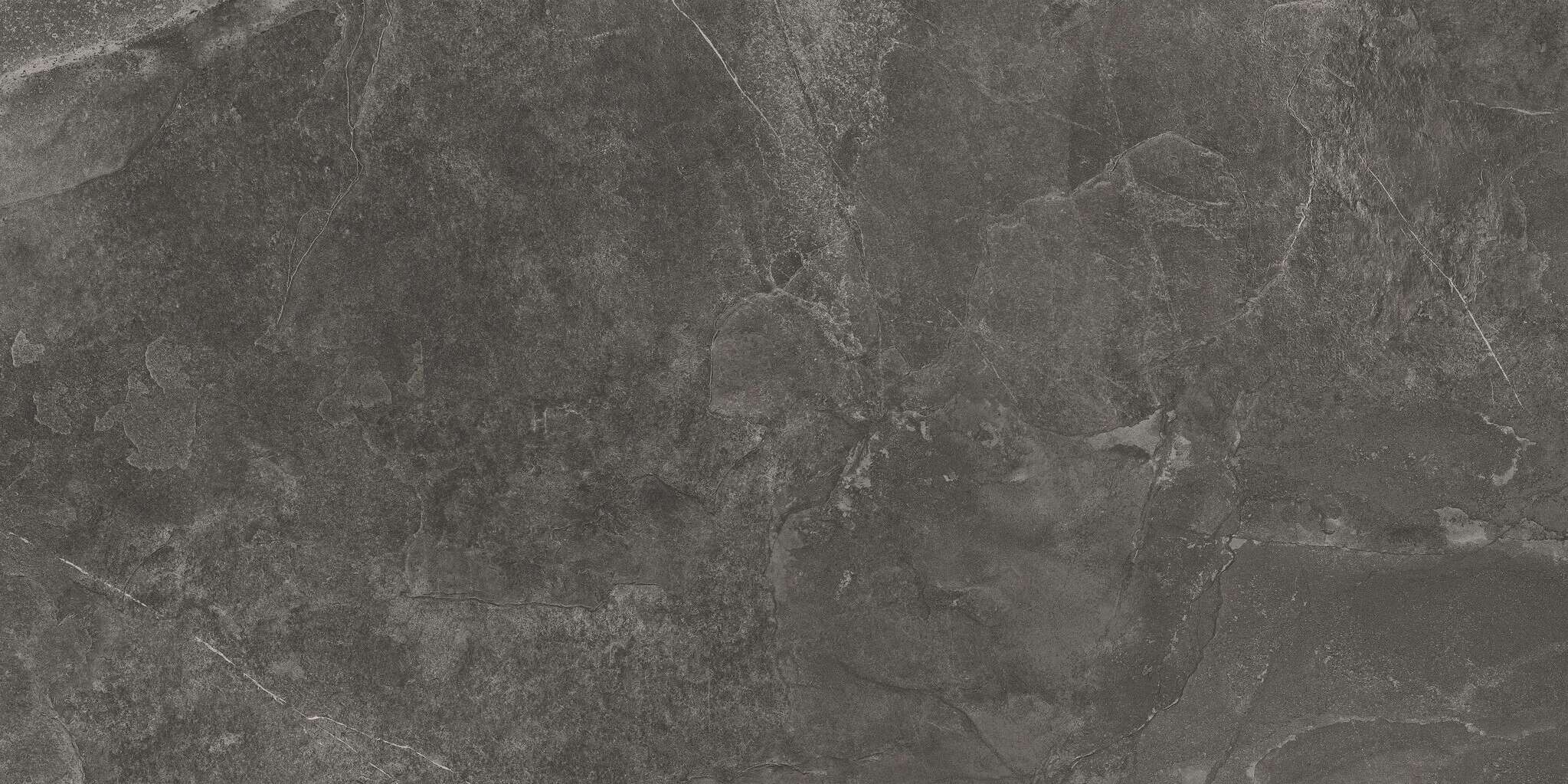 Grand Cave Graphite 32x64 Matte Stone Look Structure Porcelain Tile