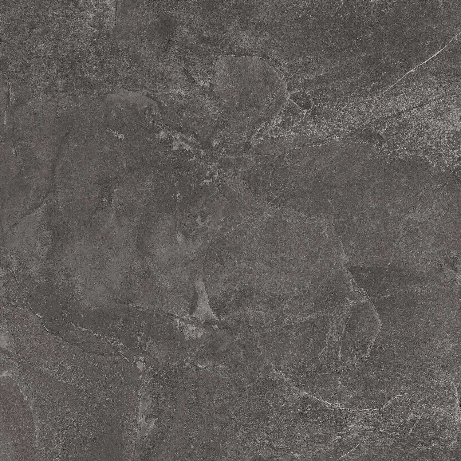 Grand Cave Graphite 48x48 Matte Stone Look Structure Porcelain Tile