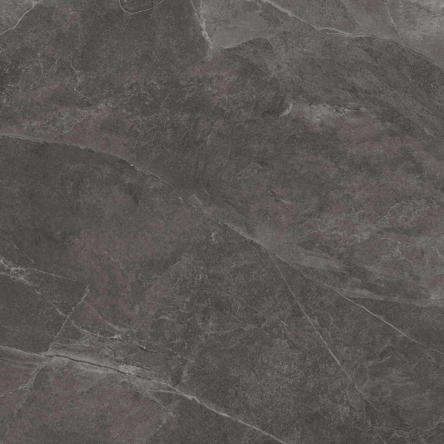 Grand Cave Graphite 48x48 Matte Stone Look Structure Porcelain Tile