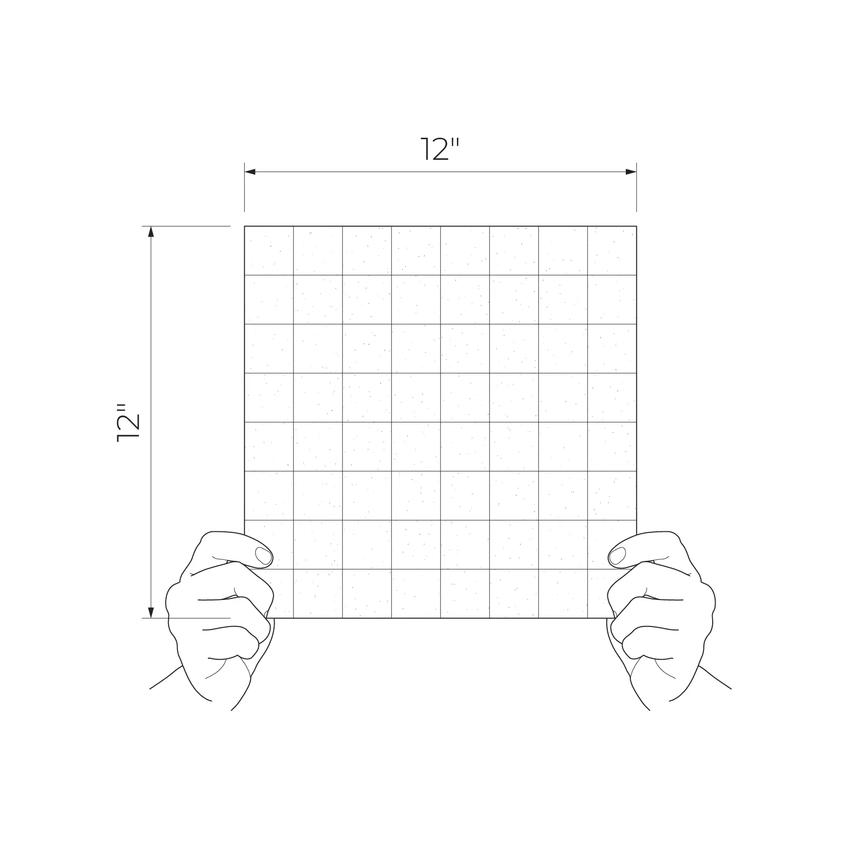 Grand Cave White 12x12 Matte Stone Look Structure Floor & Wall Square Mosaics