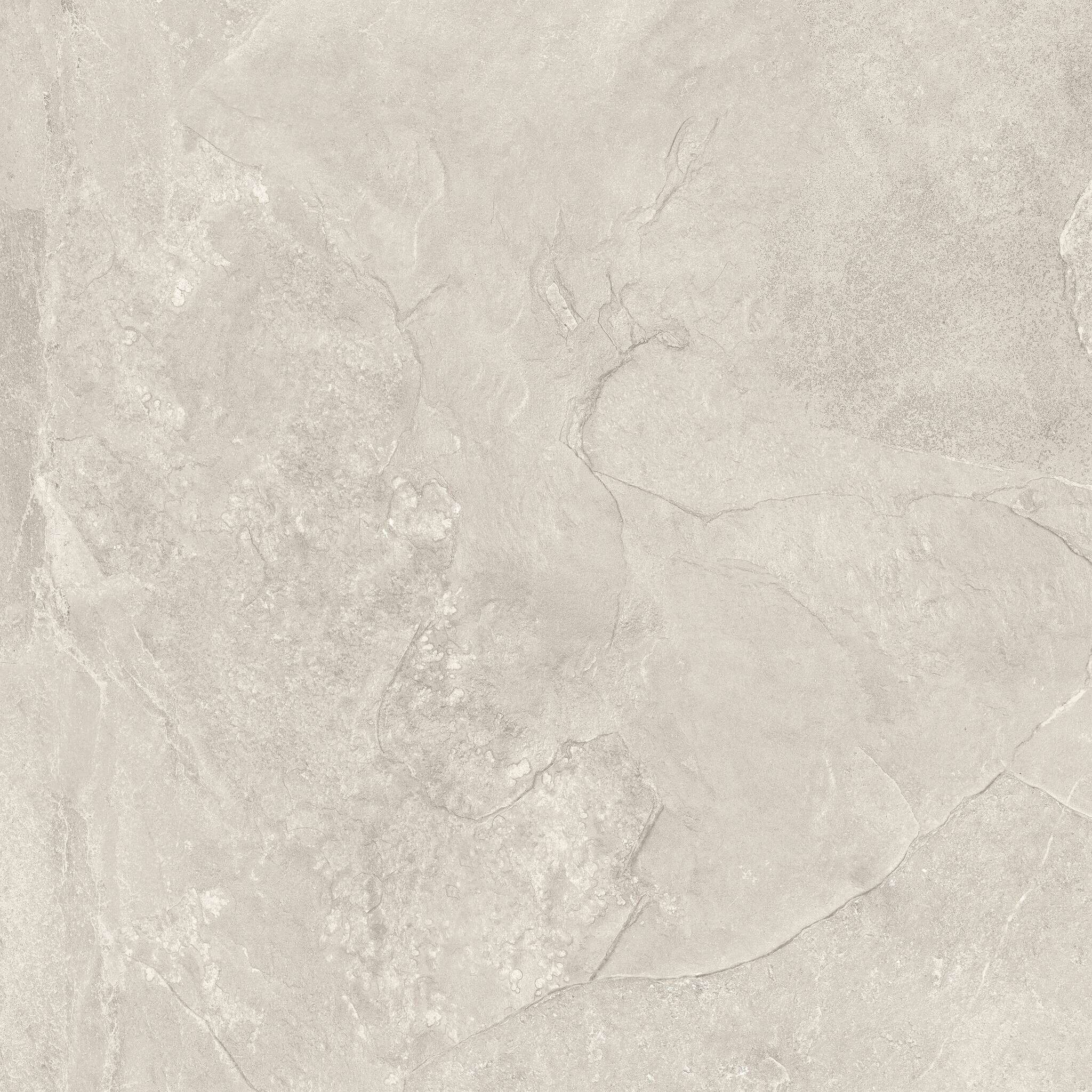Grand Cave White 48x48 Matte Stone Look Structure Porcelain Tile