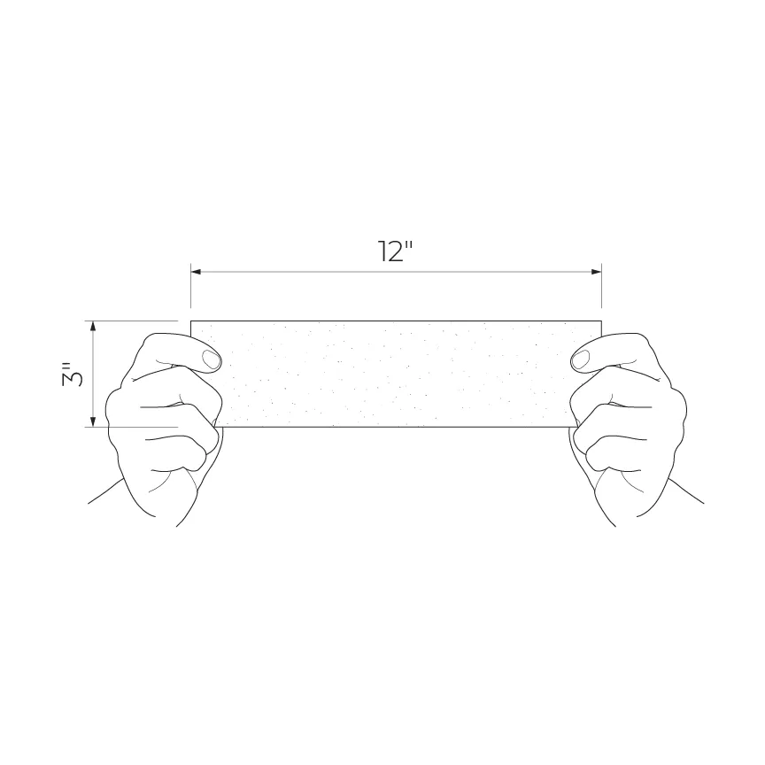 Groove Burgundy 3x12 Glossy Structure 1 Subway Wall Tile