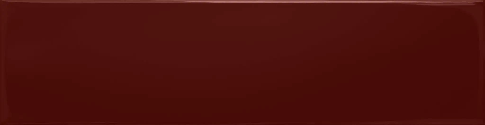 Groove Burgundy 3x12 Glossy Subway Wall Tile