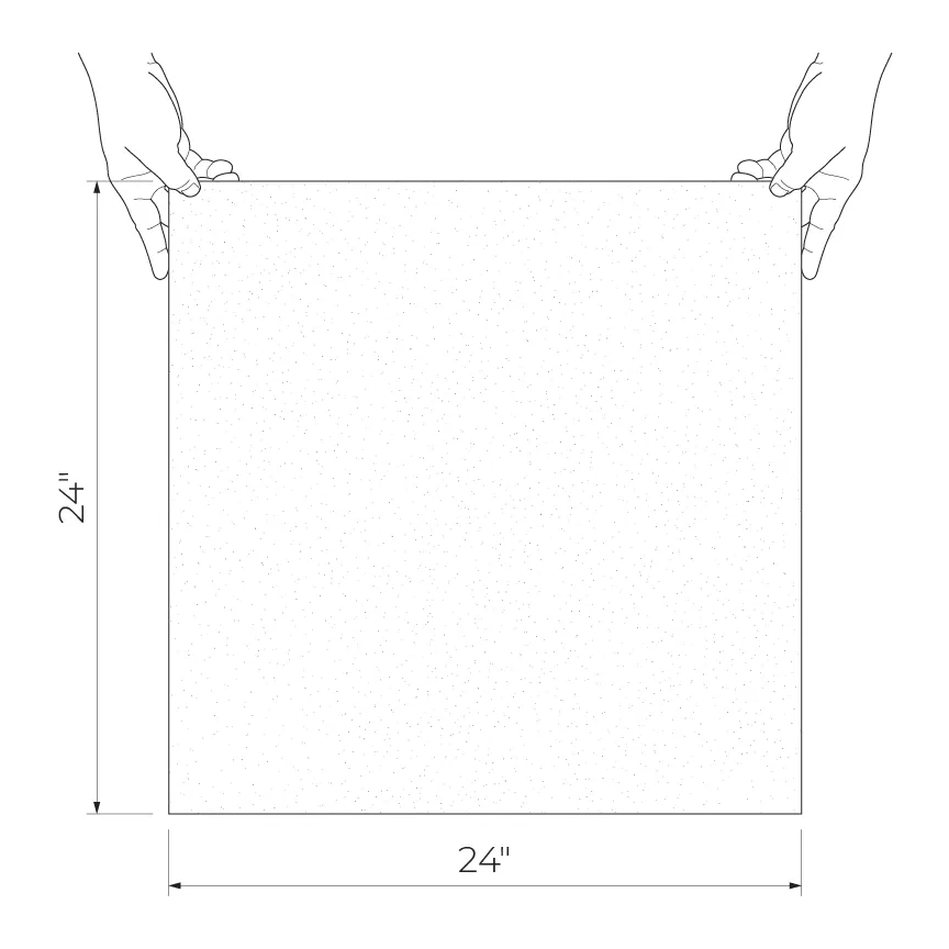 Halcyon Graphite 24x24 Matte Structure Porcelain Tile