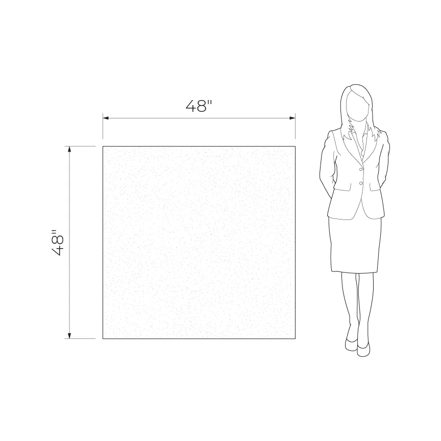 Halcyon Gray 48x48 Matte Structure Porcelain Tile