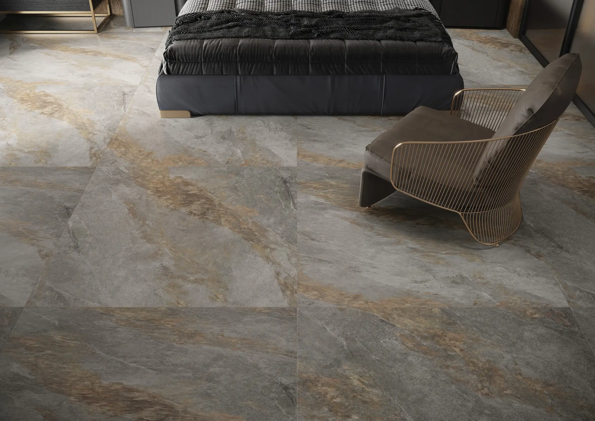 Halcyon Sample - Halcyon Gray 4x12 Matte Structure Porcelain Tile