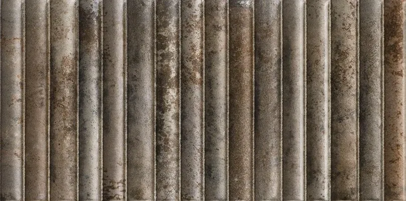 Incuvre Brown 6x12 Glossy Ceramic Wall Structure Tile