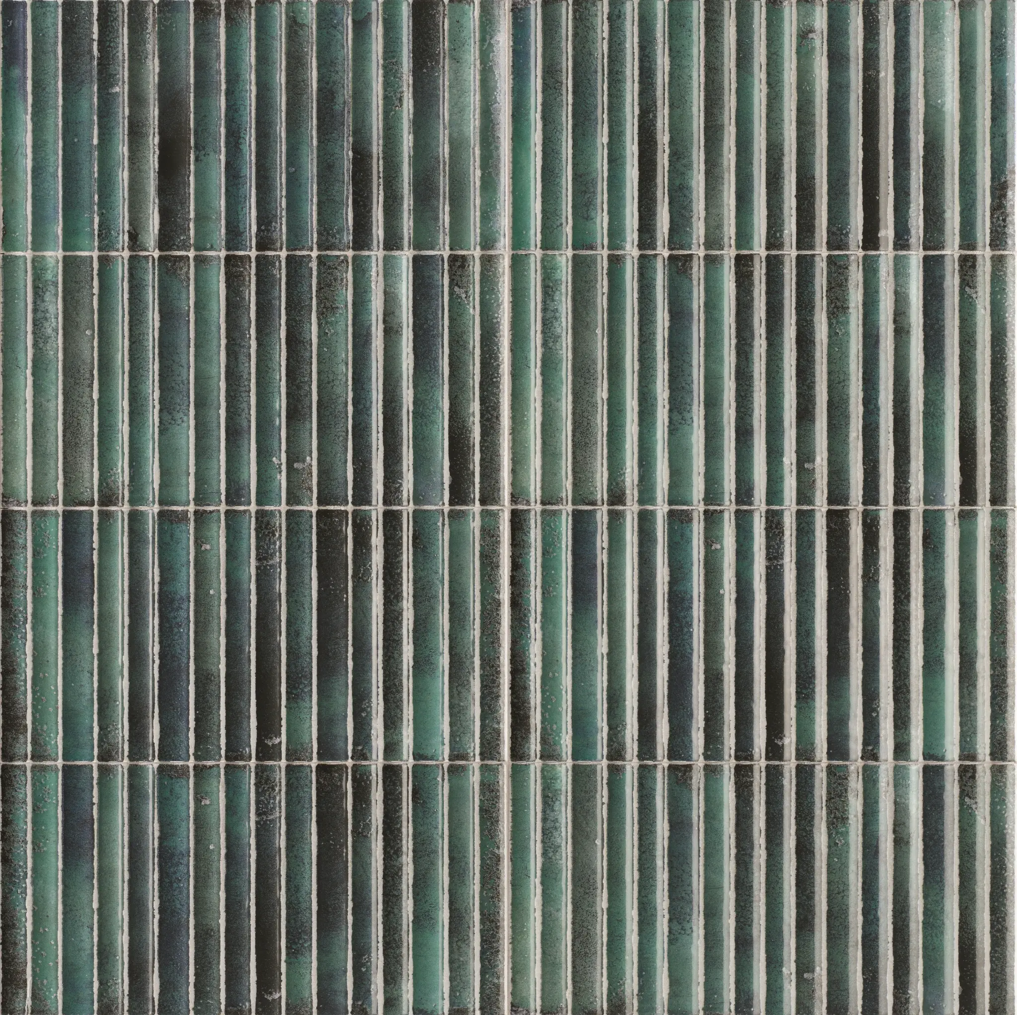 Incurve Fluted Green 6x12 Glossy Ceramic Wall Structure Tile