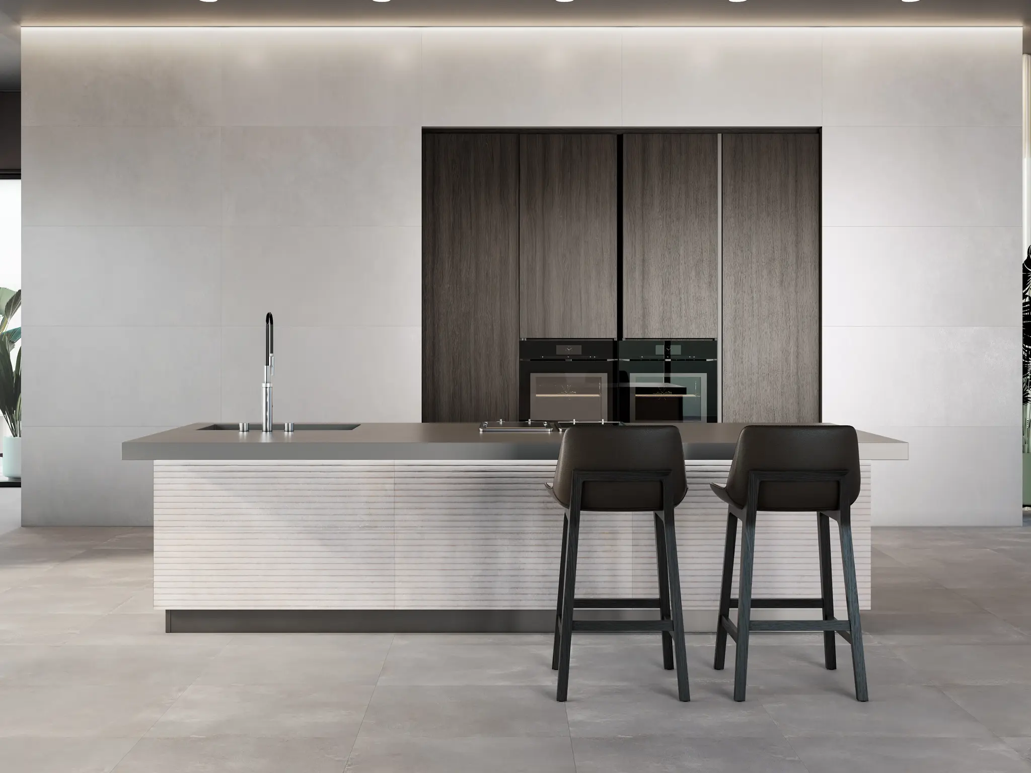 Metallic Rust 12x36 Matte Structure Wall Tile