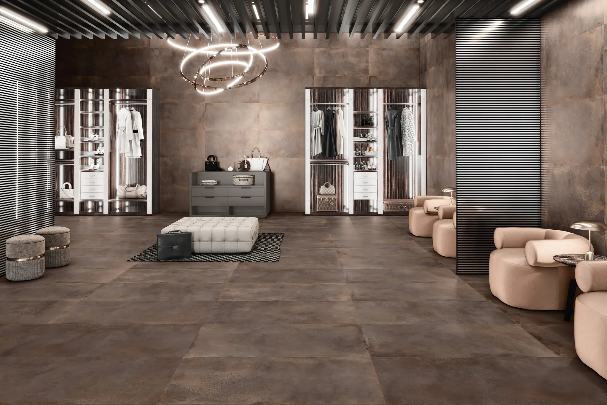 Metallic Rust 24x48 Matte Porcelain Tile