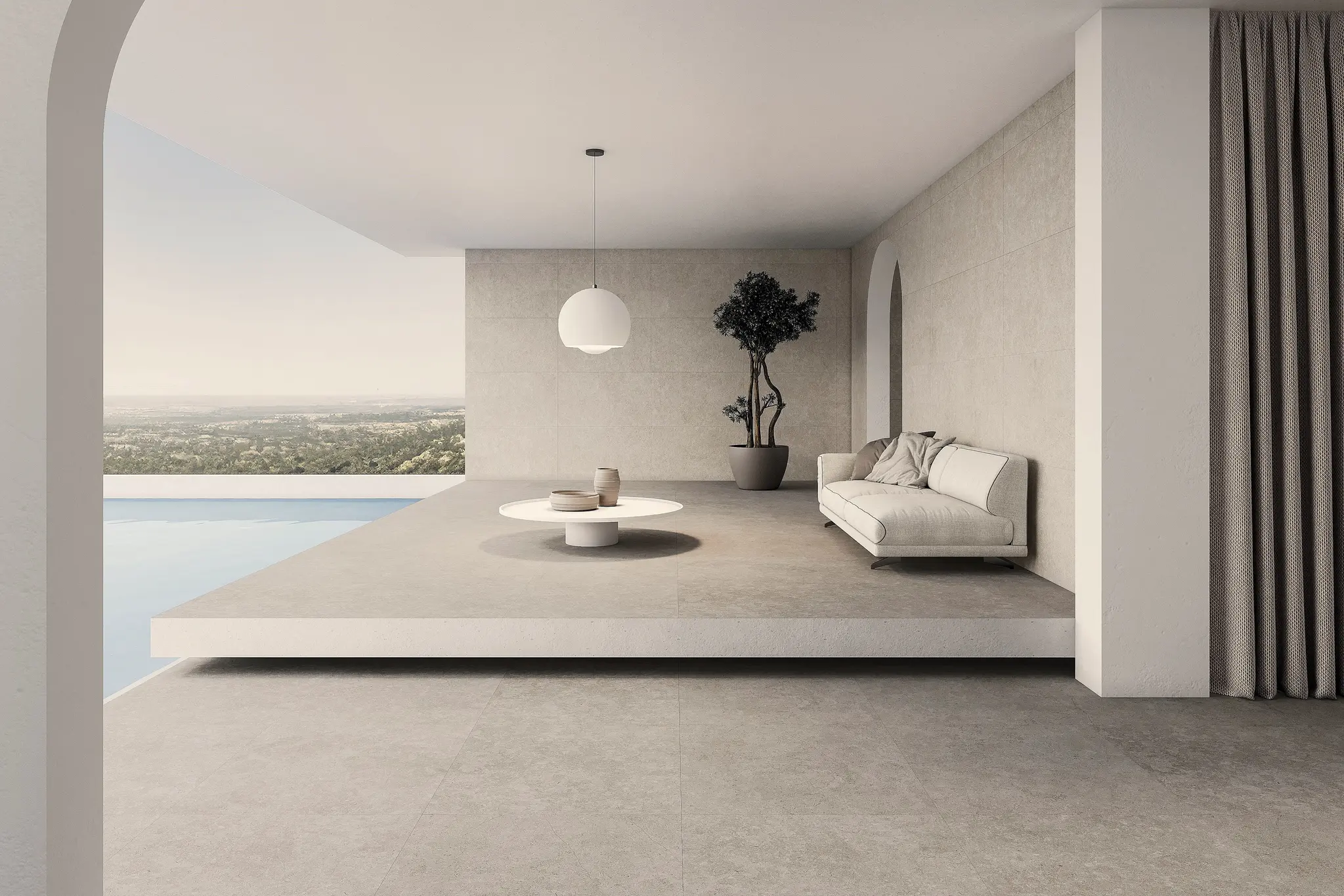 Nark Beige 36x36 Honed Lappato Porcelain Tile