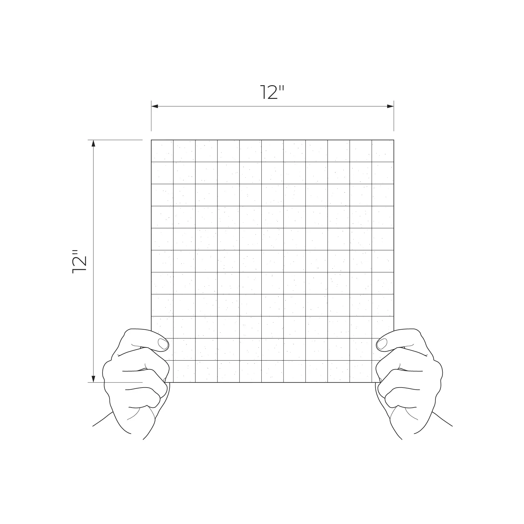 Obsydian white Wall mosaic