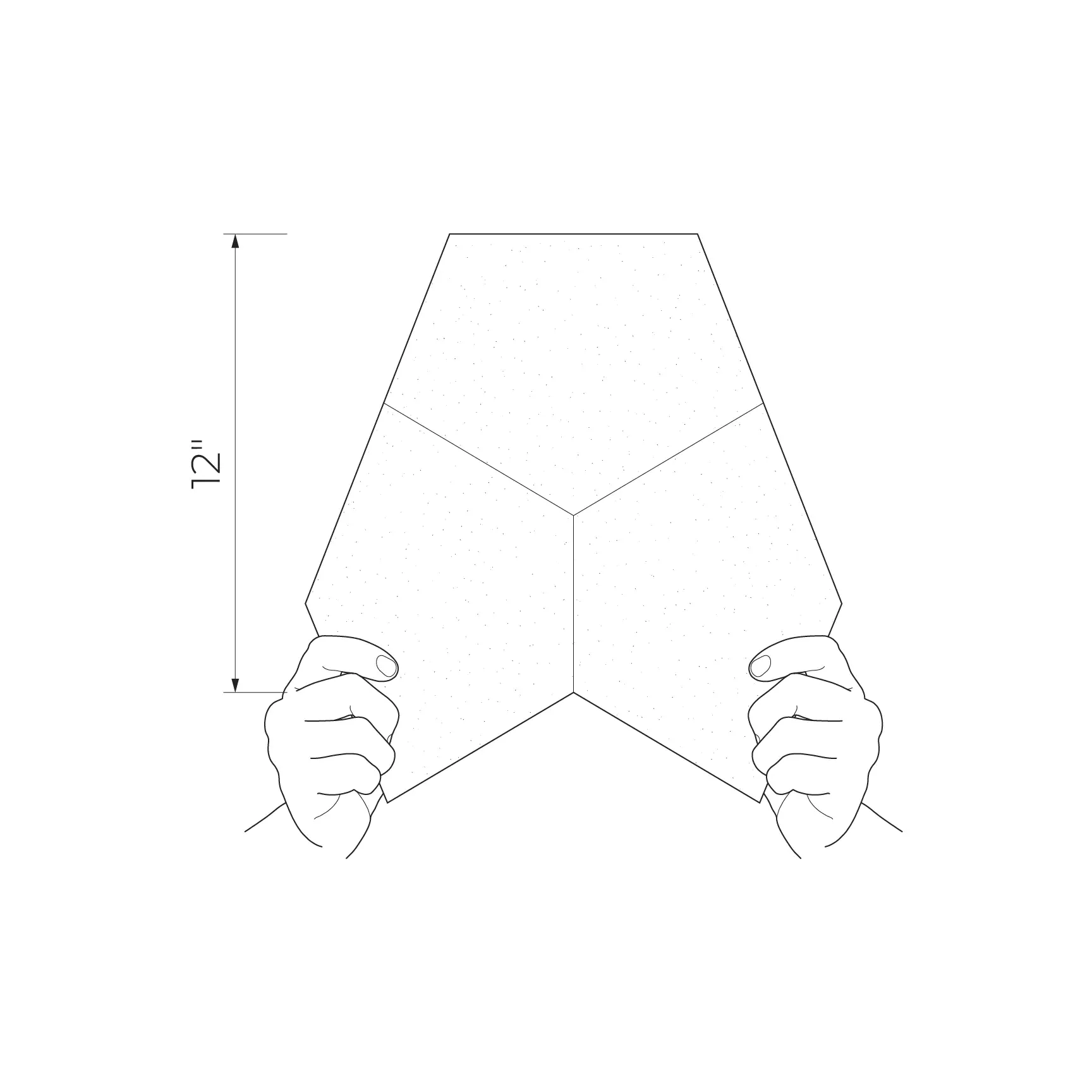 Onice Bianco Onice 11x12 Bianco Matte Porcelain Wall Mosaics