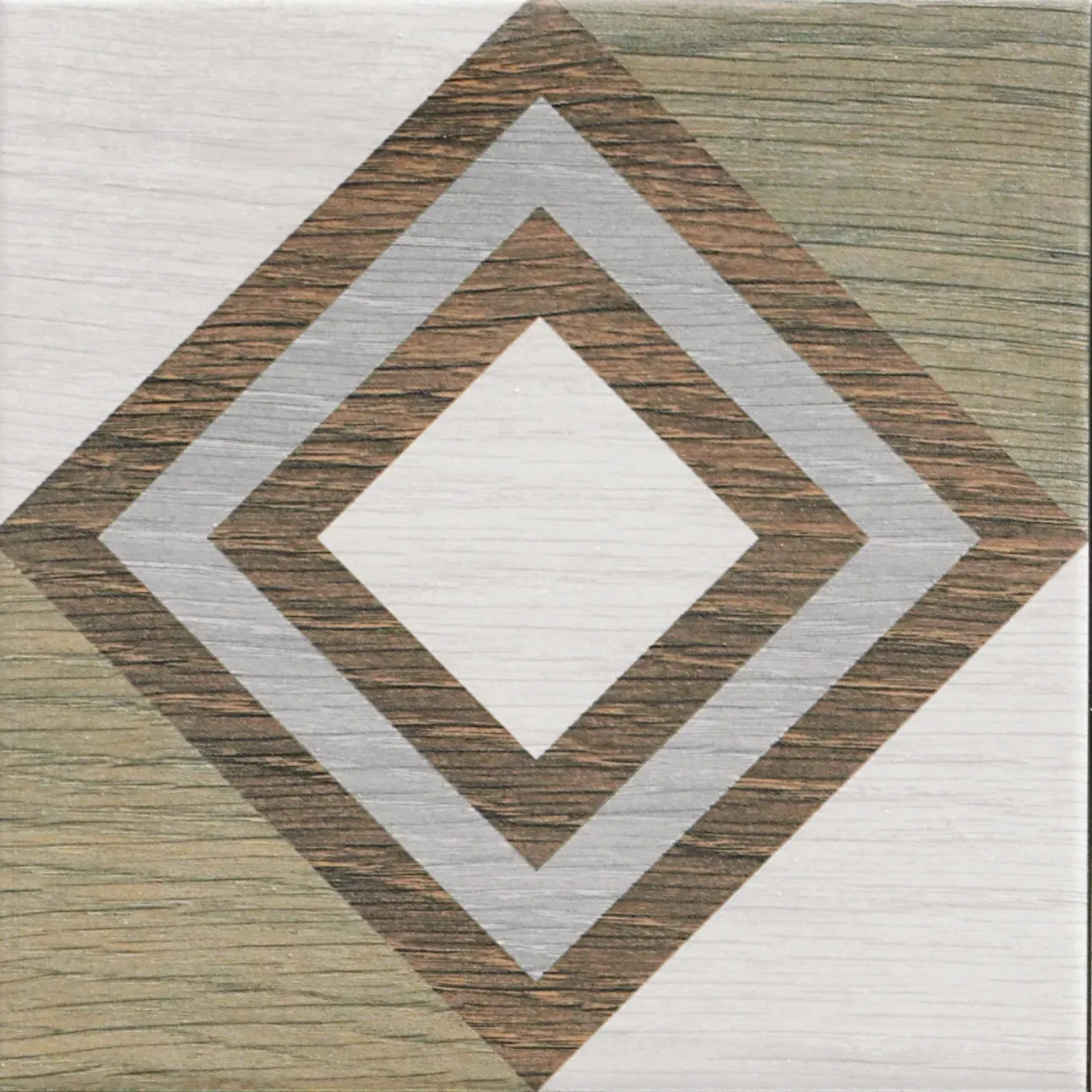 Patch Natural 8x8 Matte Porcelain Décor Tile "3"