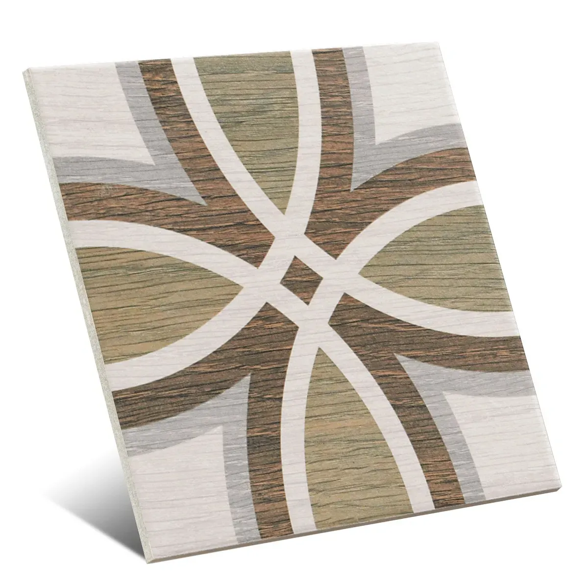 Patch Natural 8x8 Matte Porcelain Décor Tile "4"