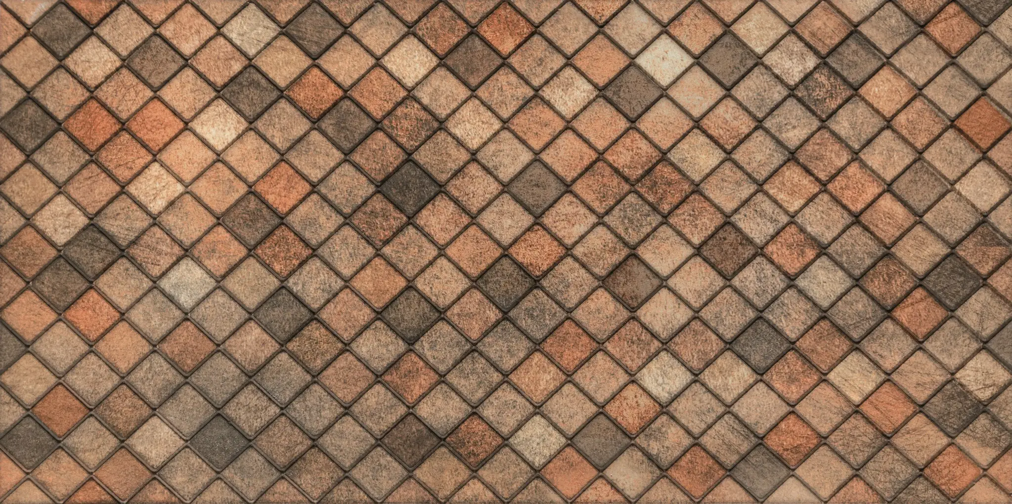 Ramina Mix Brown 12x24 Matte Ceramic Décor Wall Tile