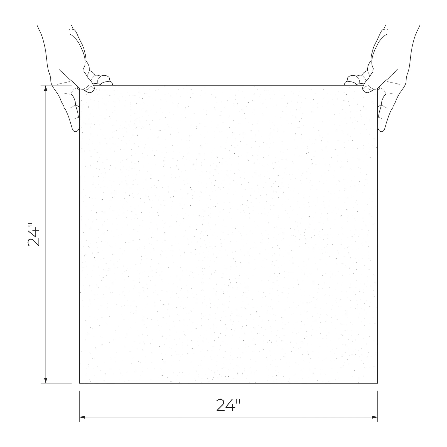 Rochelle White MAT 24X24 Porcelain Tile