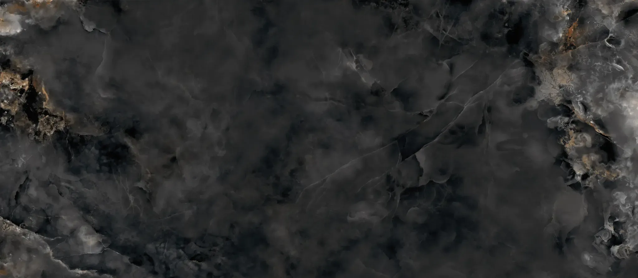 Aquamarine Black Sample - Aquamarine Black 48x108 Polished Porcelain Tile
