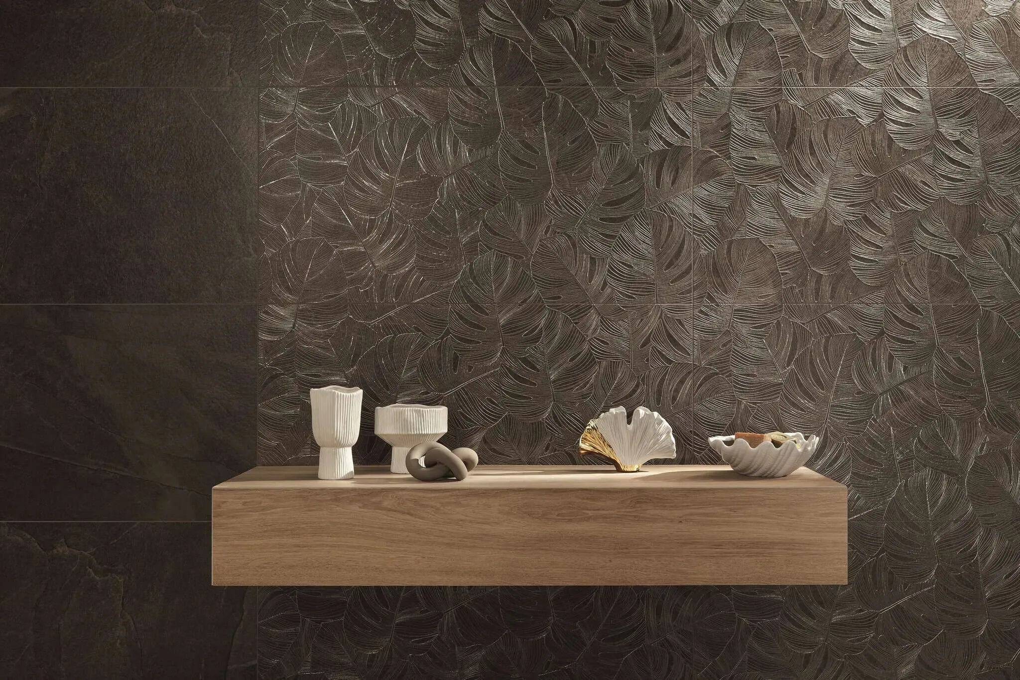 Grand Cave Brown Sample - Grand Cave Brown 24x24 Matte Stone Look Porcelain Tile