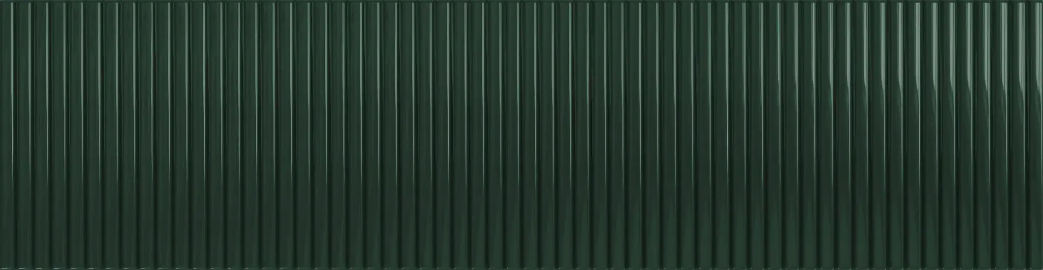 Groove Sample - Groove Green 3x12 Glossy Structure 1 Subway Wall Tile