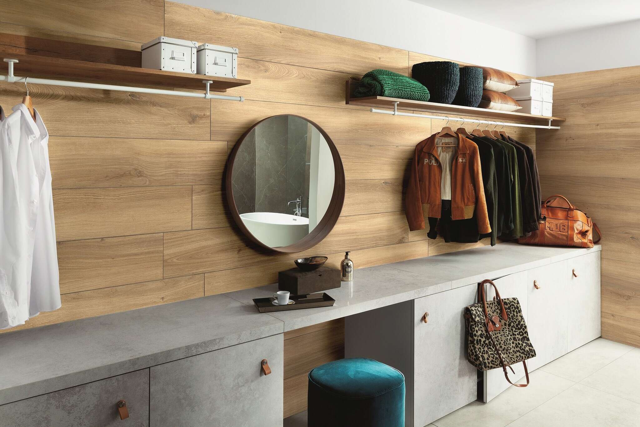 Mountain Ash Sample - Mountain Ash Gold 8x48 Matte Structure Porcelain Tile