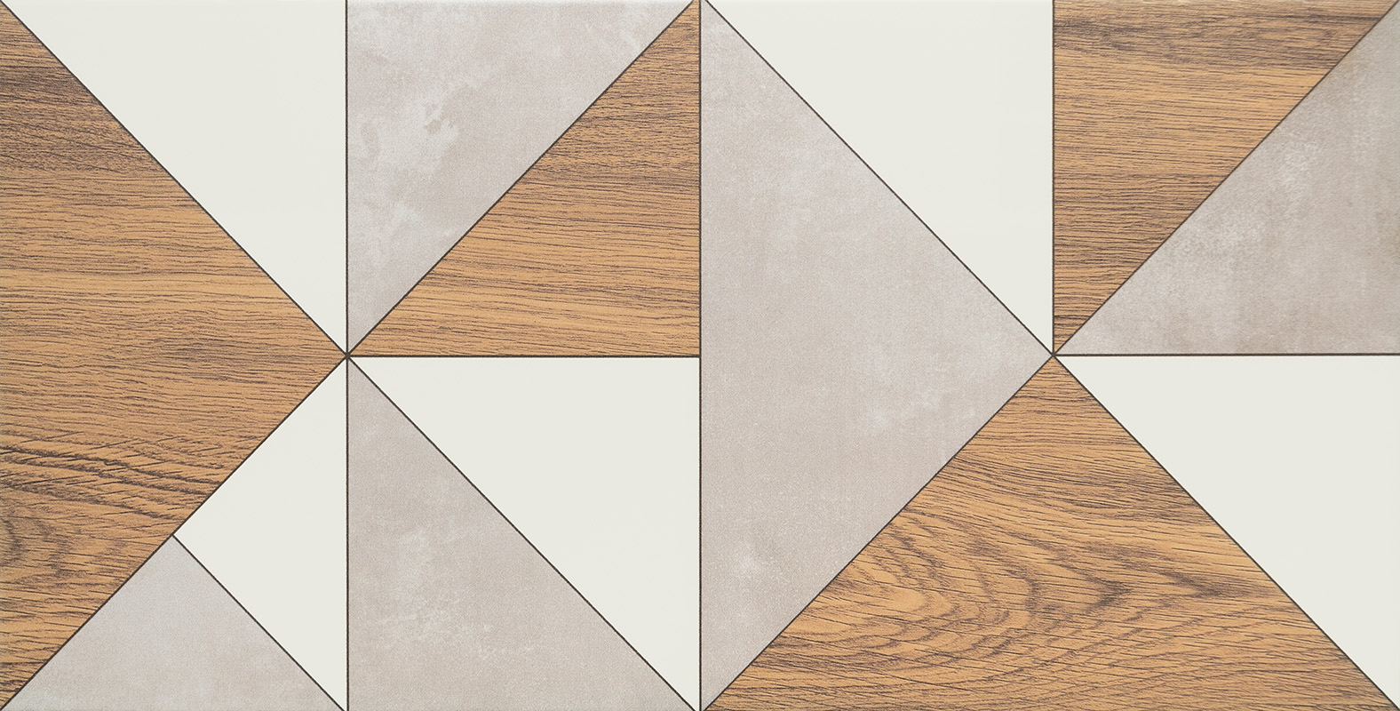 Velvetia Wood Sample - Velvetia Wood Geo 12x24 Matte/Glossy Ceramic Décor Wall Tile